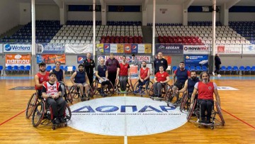 Η κλήρωση της Α1 μπάσκετ με αμαξίδιο, παρουσία και του ΓΣ Δωδεκάνησος