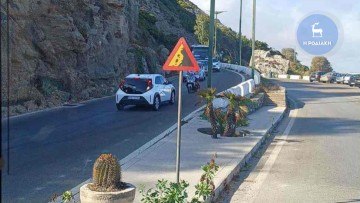 Ρόδος: Είναι θέμα χρόνου να θρηνήσουμε θύματα σε αυτόν τον δρόμο - Νέα είσοδος ενοικιαζόμενου στο αντίθετο ρεύμα πριν από λίγο