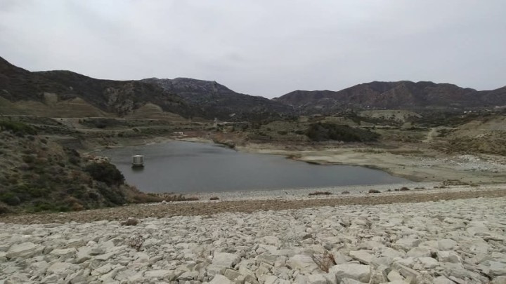 Το φράγμα Σχοινά. Shina dam.