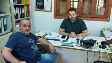 Συνάντηση με τον αντιδήμαρχο Πρασίνου είχε ο κ. Βασίλης Νικολίτσης
