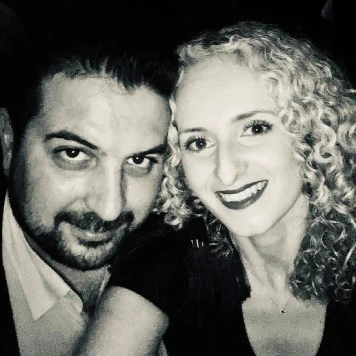 Γιώργος Λαμπράκης και η σύζυγός του Χρυσάνθη Κουτάντου