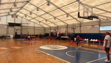 Στο κλειστό του Διαγόρα η προπόνηση της μικτής κοριτσιών στο μπάσκετ