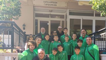 Οι ακαδημίες του ΑΣ Ρόδος κοντά στους ανθρώπους που έχουν ανάγκη