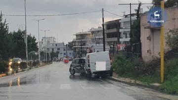 Τροχαίο ατύχημα με το... καλημέρα στους δρόμους της Ρόδου - Τρέχουν και δεν φθάνουν οι εταιρίες οδικής ασφάλειας