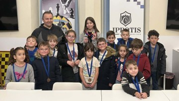 Τα αποτελέσματα του 3ου σκακιστικού τουρνουά υποδομών του «Ιππότη»