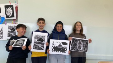 «Χαρακτικές Συναντήσεις» στο Πειραματικό Γυμνάσιο Ρόδου -Πανεπιστημίου Αιγαίου