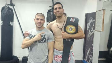 Ο Νίκος Τσαβαρής κατέκτησε τη ζώνη στο «MAD DOG PROMOTION -RIVALS 7 FIGHT NIGHT» για τα -81κ.