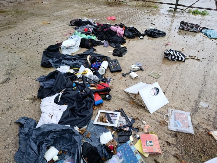 Έτσι ήταν ο χώρος πριν καθαριστεί