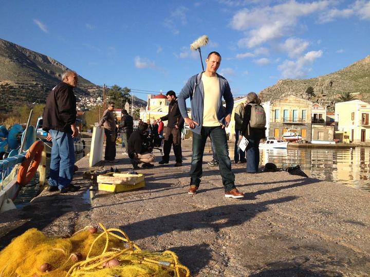 Κατά τη διάρκεια των γυρισμάτων