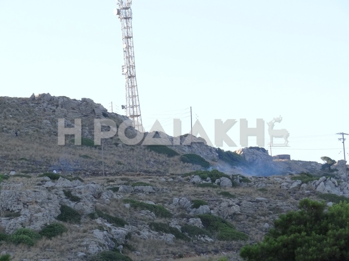 Το σημείο που ξέσπασε η δεύτερη πυρκαγιά