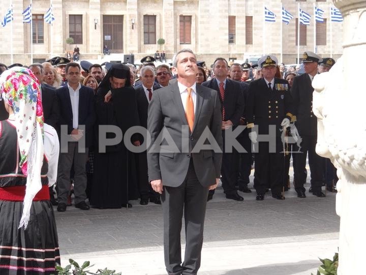 Ο Περιφερειάρχης Ν. Αιγαίου Γιώργος Χατζημάρκος